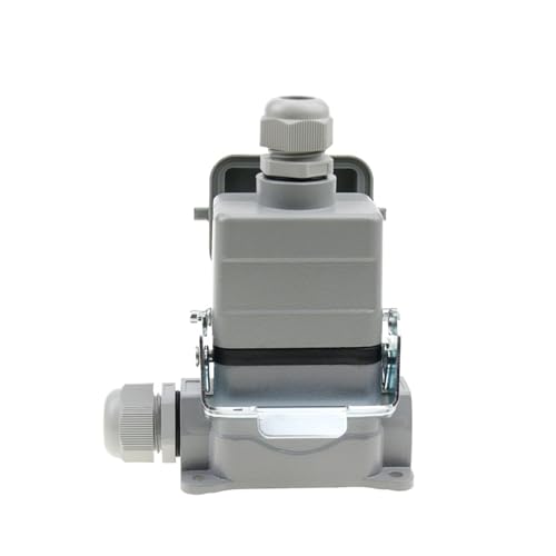 Conector de aviación HDC-HE-06 de 6 pines e impermeable con cubierta protectora de 500V 2