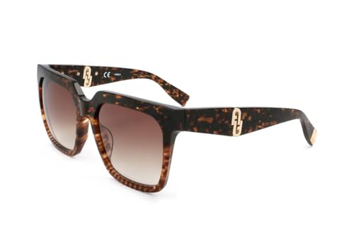 Image of Furla SFU594 0XAP BROWN FANTASY 55/18/135 WOMAN Sunglasses