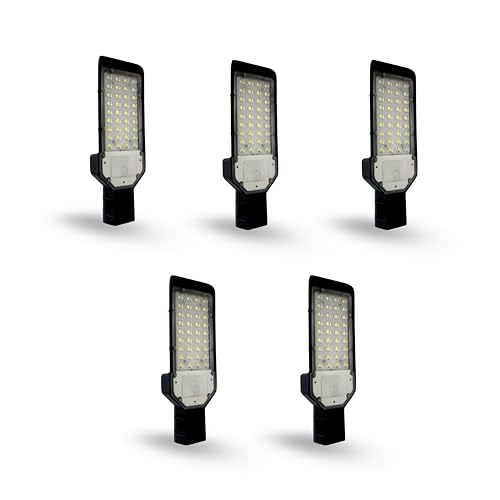 Image of D'Mak LED Street Light White Focus with Lens Waterproof IP65 for Outdoor Purposes (Pack of 5, 36W LED Street Light)