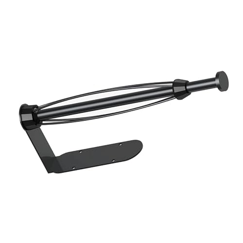 JNOUCS Paper Towel Holder, Black, Wall Mount, Stainless Steel, One-Handed Tearing, Under Cabinet, Multi-Scene Applications