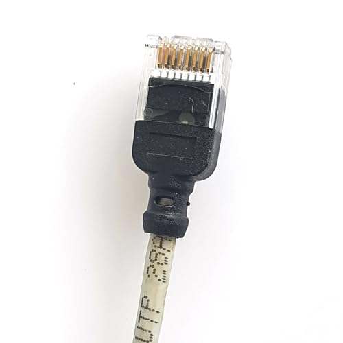 Cable Ethernet Cat6a Patch Cord 10 m Gris RJ45 miniatura 7