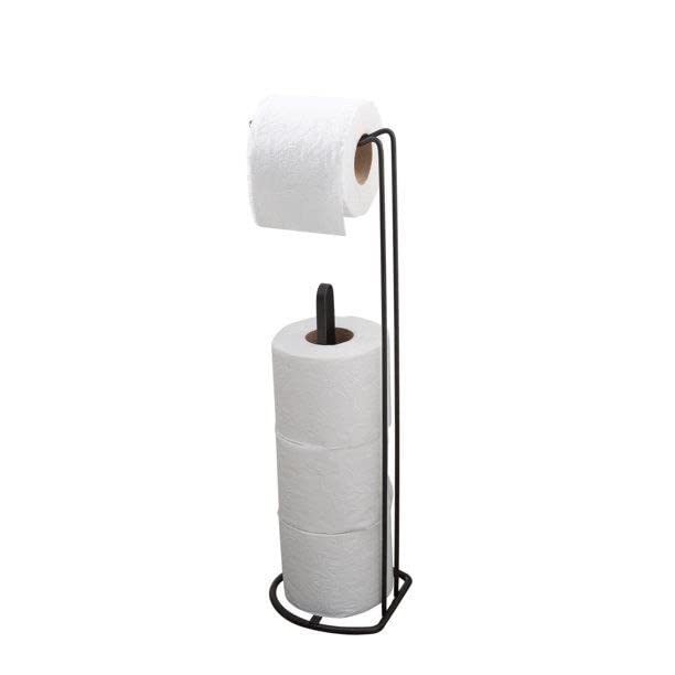 Eminence Lifestyle Free Standing Toilet Paper Holder and Dispenser,Napkin Holder Tissue Paper roll Towel Holder Storage Matte Black (B0C5TJ4B9X) Amazon Price History, Amazon Price Tracker