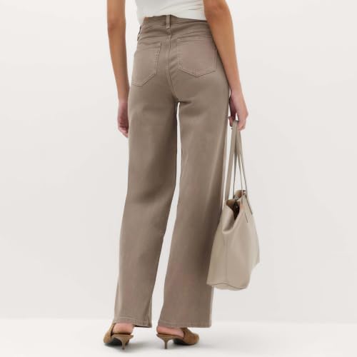 Image of Marks & Spencer Wide Leg High Waisted Jeans