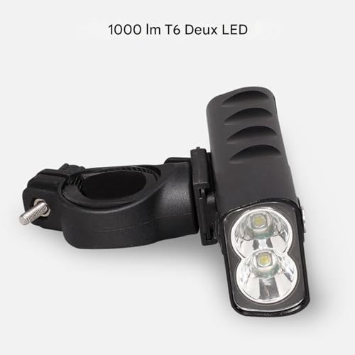 Éclairage LED pour vélo à haute luminosité et phare étanche rotatif 360