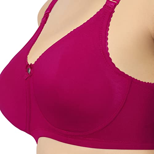 Image of Amante Violet Women Solid Non Padded Super Support Bra
