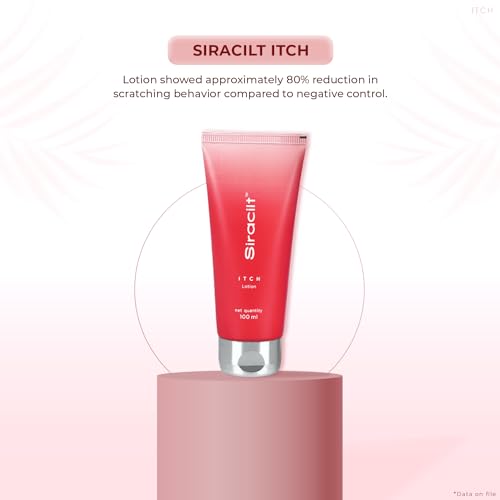 SIRACILT-ITCH Moisturizer for soothing dry, itchy, eczematic skin, Anti-inflammatory, Paraben & Sulphate Free, 100ML