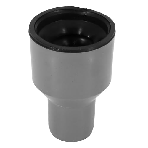 KNM TRADE Pièce de transition DN 80 vers DN 50 avec joint – raccord d’évacuation en polypropylène gris – manchon avec extrémité à emboîter, longueur totale 125 mm