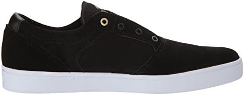 Emerica Men's FIGGY DOSE Skate Shoe, Black/White/Gold, 5 Medium US | Image 5