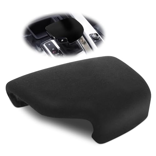 WODHMIEY Schaltknaufabdeckung 4M1713139F kompatibel mit B9 S4 RS4 Avant S5 F5 Coupé Cabrio hochwertiges Kunstleder ergonomisch langlebig Ersatz für Linkslenker-Fahrzeuge