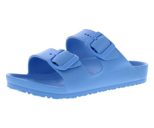 Birkenstock Arizona EVA PS Narrow Girls Shoes Size 11, Color: Sky Blue