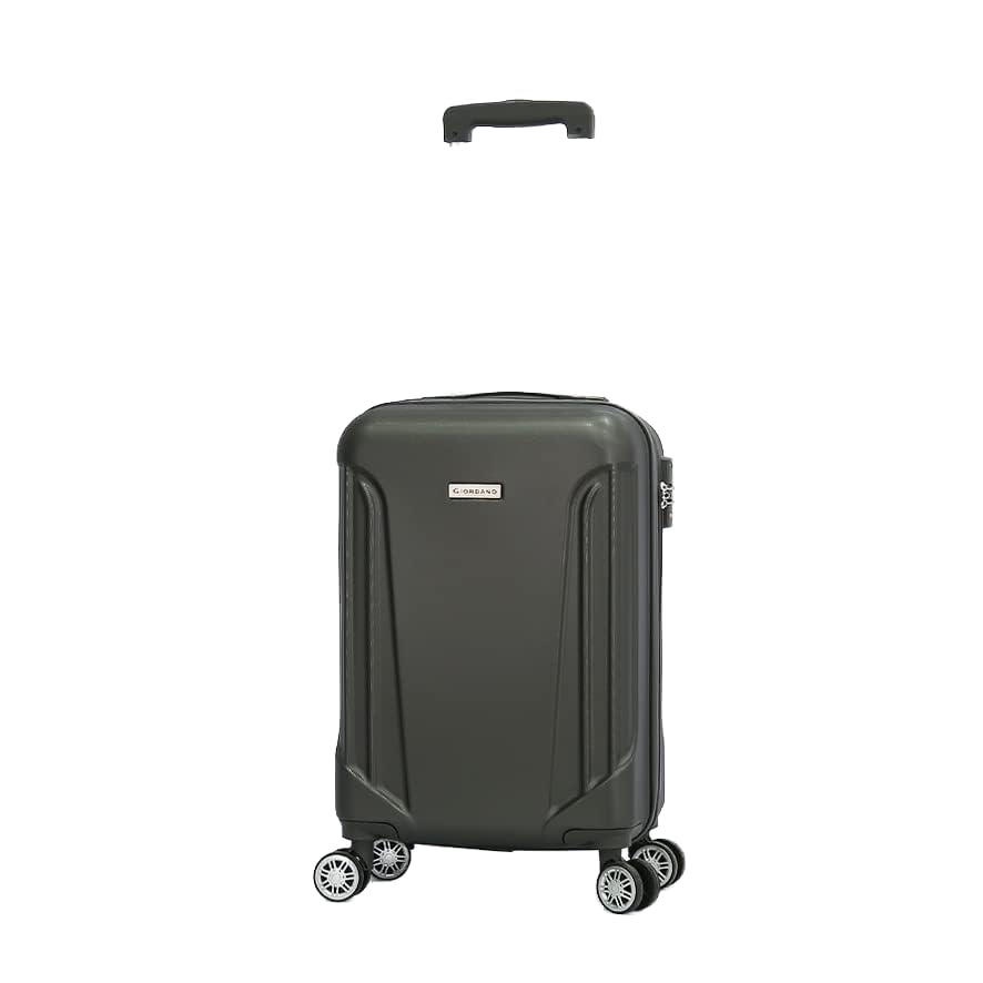 Giordano Cabin Suitcase 1 PCS TSA, S 20 Inches DARK GREY