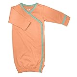 Babysoy Kimono Bundler (Baby) - Cantaloupe-3-6 Months