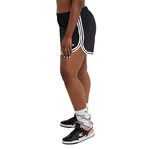 Champion Women's Shorts, Varsity Shorts, Moisture Wicking, Lightweight Gym Shorts For Women, 3.5 (Plus Size Available)3