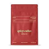 Spicy Cubes Dailies for Her – Feminine Balance Wellness Gummies with Saffron & Fenugreek – Natural Mood Support, Female Vitality & Energy – Tropical Pineapple Ginger Flavor, Plant-Based (30 Gummies)