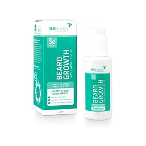 Neofollics Beard Growth Stimulant Serum - Stimulates Beard Growth - Contains Scientifically Proven Natural Ingredients - 45 ml - Doses for 1-2 months Cover