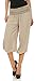 Produktbild Malito Damen Pumphose kurz in Uni Farben | Haremshose zum Tanzen | Aladinhose zum Chillen - Freizeithose 1483 (Fango)