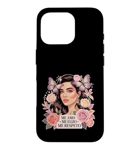 Me Amo Elijo Respeto ���Ȉ� �X�y�C����̌��t �X�}�z�P�[�X iPhone 16 Pro �p