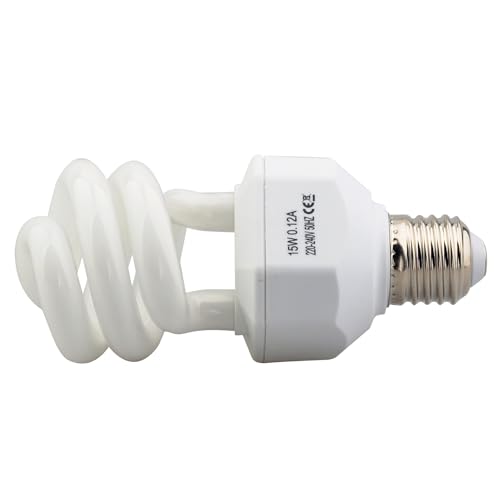 LUCKY HERP 15W UVB 5.0 Reptile Bulb, Compact Fluorescent UV Lamp for Tropical & Subtropical Species - Image 4