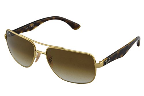 Ray-Ban Men's RB3483 Metal Square Sunglasses