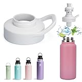 YOUSHARES Tumbler Adapter Compatible with Hydro Flask Wide Mouth 20/32/40/64 Oz Bottles, Leak-Proof Cirkul Flavor Cartridge Converter for Fruit Punch, Berry & Lemon Lime Flavors