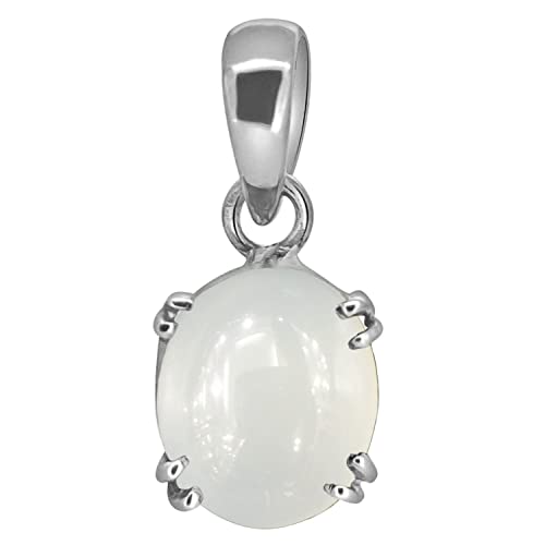 Pierre de lune pendentif astrologique Chandrakant 10,25 Ratti gemme naturelle homme femme Small