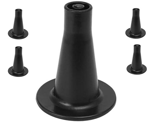 New Rooms Direct Plastic Bed Frame Feet Glides Will Replaces Wheels While Giving Floor Protection (4 Pack)