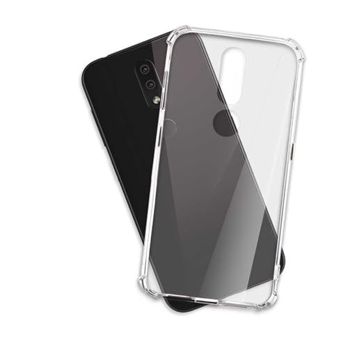 mtb more energy® Funda Soft Armor para Nokia 4.2 (5.71'') - Esquinas reforzadas - 1.5mm TPU - Carcasa Anti Shock Cover Case Estuche