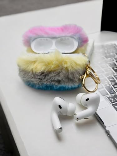 Image of SE HUB Earphone Case Cover Compatible with AirPods Case Cover | Soft Fur Skin Buds Full Protection Cover