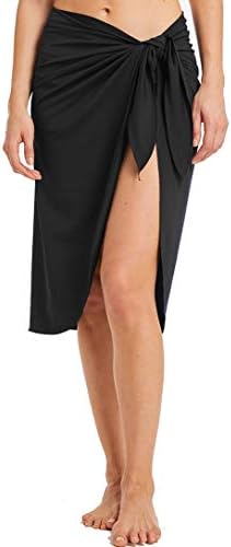 Color Bikini Swimsuit Wrap Skirt 