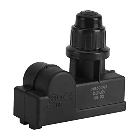 Piezo Igniter - DC1.5V Battery Powered BBQ Gas Grill Spark Generator 1 Outlet Universal Ignitor Igniter Black Cover