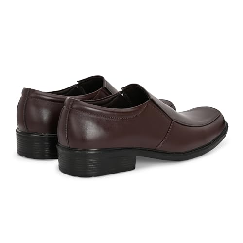 Image of Centrino Slip-On Men's Formal Shoe | Stylish with Soft Cushioned Insole | Trendy Slip-On Design | Durable with Anti-Skid Sole | Perfect for Formal Wear (9272)