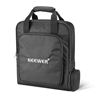 NEEWER tragbare Reisetasche kompatibel mit Starlink Mini Dish und Zubehör, leichte Tragetasche mit separatem Fach, schützende Aufbewahrungstasche, für gefaltetes Stativ Lichtstativ bis zu 44cm, RU-012