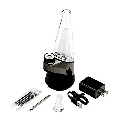 Super Crafts Puffco Peak Air Shifter with Mountain Peak for Zen Carpet Concentrate (Black)