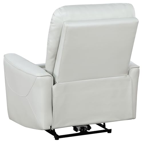 Sillón Plegable Piel Sintética Gris Paloma miniatura 6