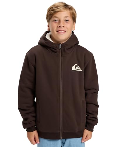 Cardigan Quiksilver en fleece sherpa pour garçon veste polaire chaude