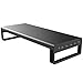 Produktbild Glomixs USB 3.0 Port Smart Desktop Base Metal Riser, Aluminum Alloy Computer Laptop Base Stand, Keyboard and Mouse Storage Desk Organizer, for Laptop,Computer,Notebook(Black)