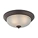 Cornerstone Lighting 7023FM/10 Thomas Lighting Flush Mount, 15W X 15D X 6H, Oil-Rubbed Bronze