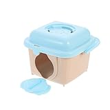 HEMOTON Tragbare Hamster-transportbox Mit Griff Belüftet Robust Und Leicht Geeignet Für Kleine...