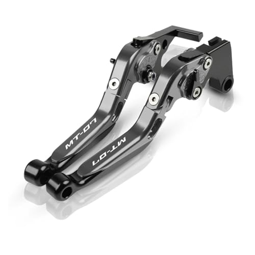 Leviers d'embrayage frein moto MT07 FZ07 2014-2021 réglables avec poignées guidon