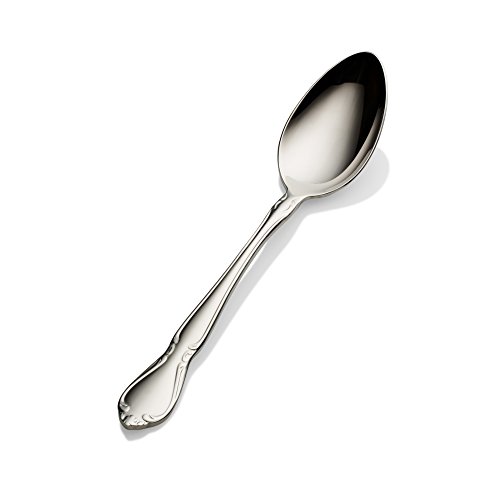 Bon Chef S1803 Stainless Steel 18/8 Queen Anne Soup/Dessert Spoon, 7-5/8