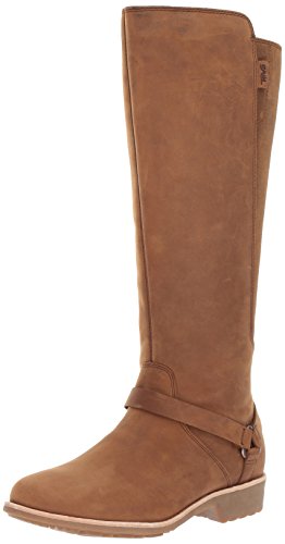 Teva Women's W De La Vina Dos Tall Boot, Bison, 6 M Us #TOP26