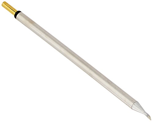 Image of Metcal SCP-CNB04 SxP Series Soldering and Rework Cartridges for High Thermal Demand Applications, Conical Bent, 460 Degree C Maximum Tip Temperature, 0.4mm Tip Size, 15.21mm Tip length