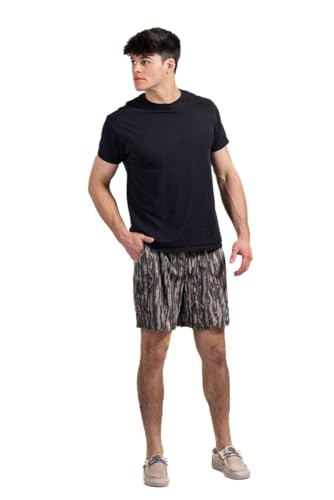Realtree Men's Camo Lined Shorts Quick Dry Shorts with Zipper Pockets for Running, Fishing and Hiking4