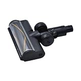 Update Vacuum Electric Floor Brush ,Compatible for Dreame T30 R10 R30 R20 Soft Roller Head Attachment with Dust Lights(Black)