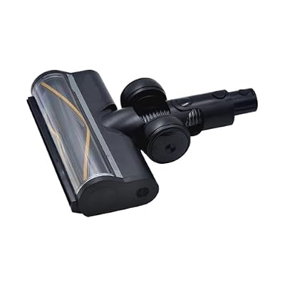 Update Vacuum Electric Floor Brush ,Compatible for Dreame T30 R10 R30 R20 Soft Roller Head Attachment with Dust Lights(Black)
