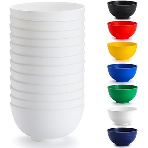 Berglander 12-Piece Plastic Bowls Set Cover