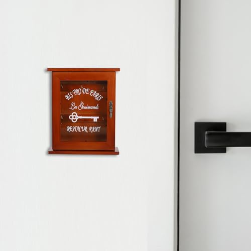 Caja de llaves de pared fácil de colgar con diseño elegante 8