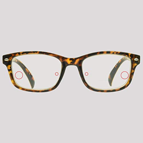 Image of proSPORT Multifocal Progressive 3 Magnifications in 1 Lens No Line Computer Gaming Reading Glasses for Men & Women