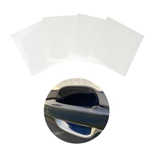 YelloPro Custom Fit Door Handle Cup 3M Scotchgard Anti Scratch Clear Bra Paint Protector Film Cover Self Healing PPF Guard Kit for 2017 2018 2019 2020 2021 2022 2023 2024 2025 Audi Q7, SQ7 SUV