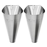 YARDBIRD 43650 Steel 2-Pack Medium Galvanized Poultry Restraining Cones